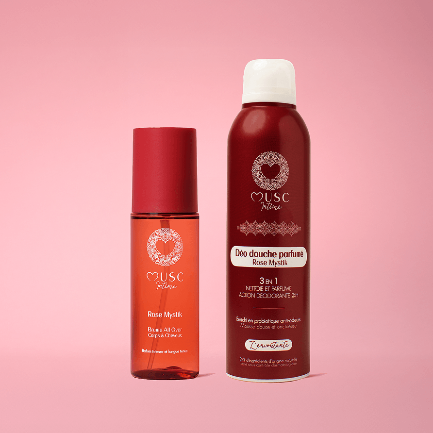 Duo Brume et Deo Douche à la Rose Mystik