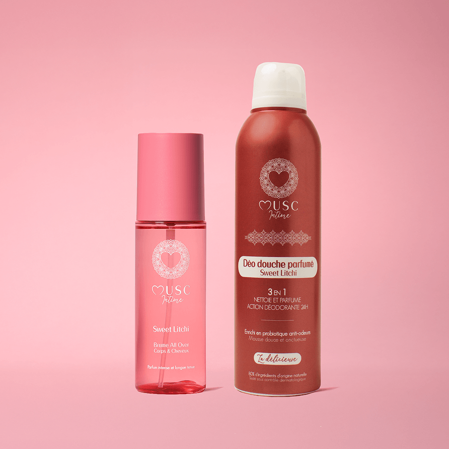 Duo Brume et Deo Douche au Sweet Litchi