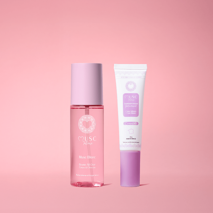 Duo Brume et Gel Parfumant au Musc Blanc