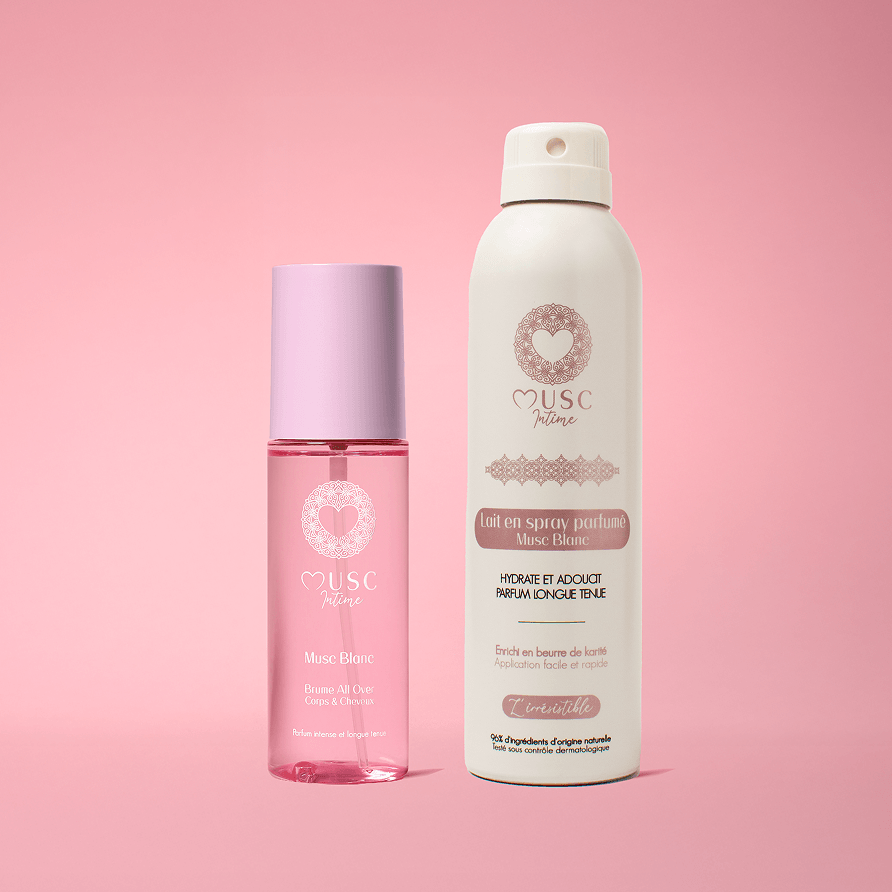 Duo Brume et Lait en Spray au Musc Blanc