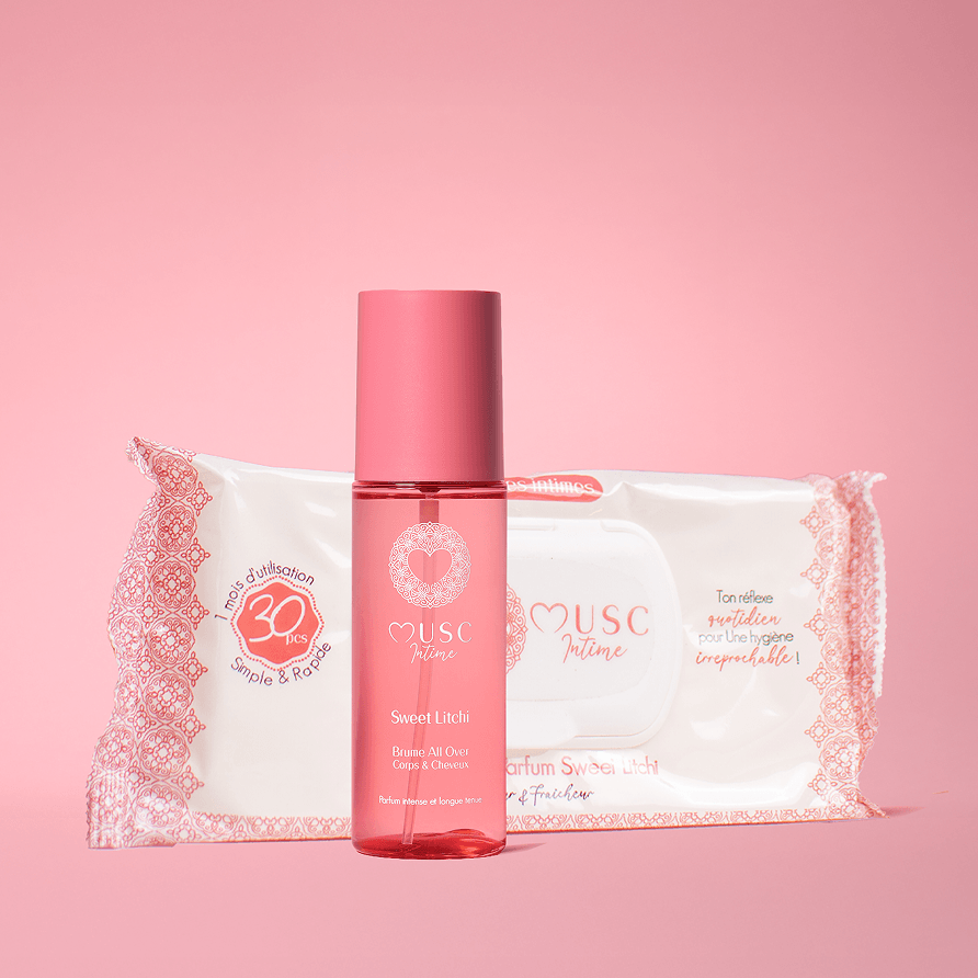Duo Brume et Lingettes au Sweet Litchi