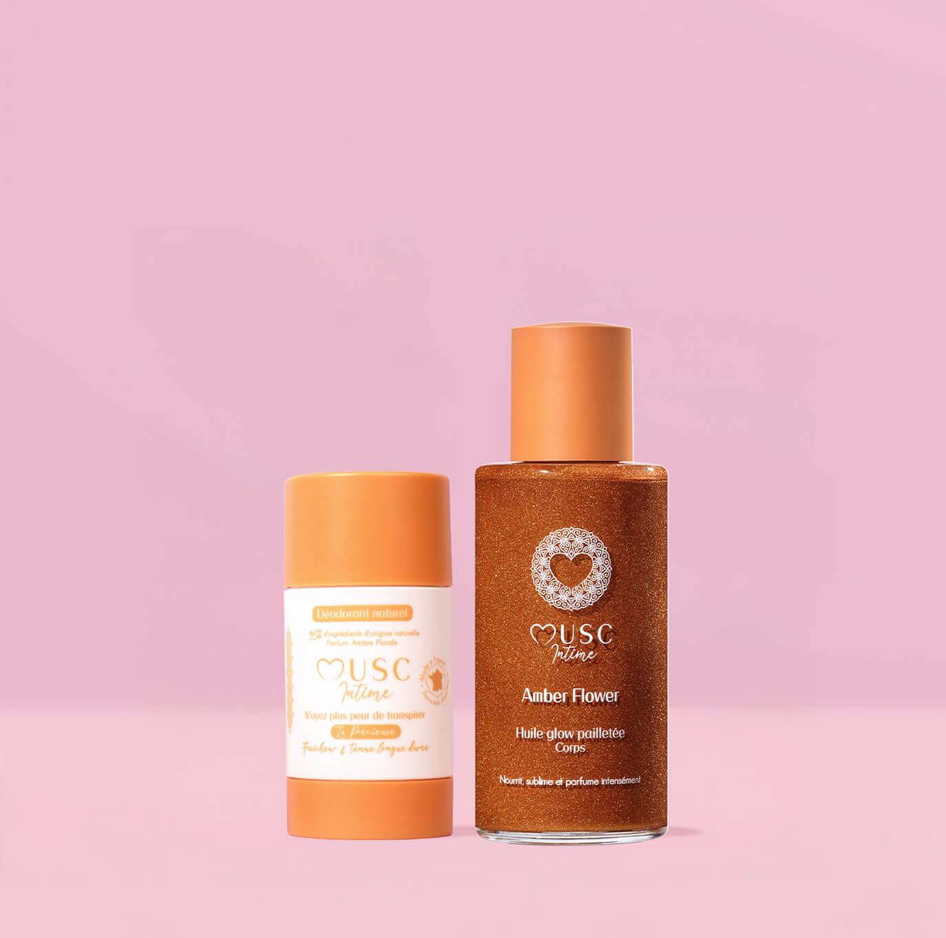 Le Duo Confort et Glow Amber Flower