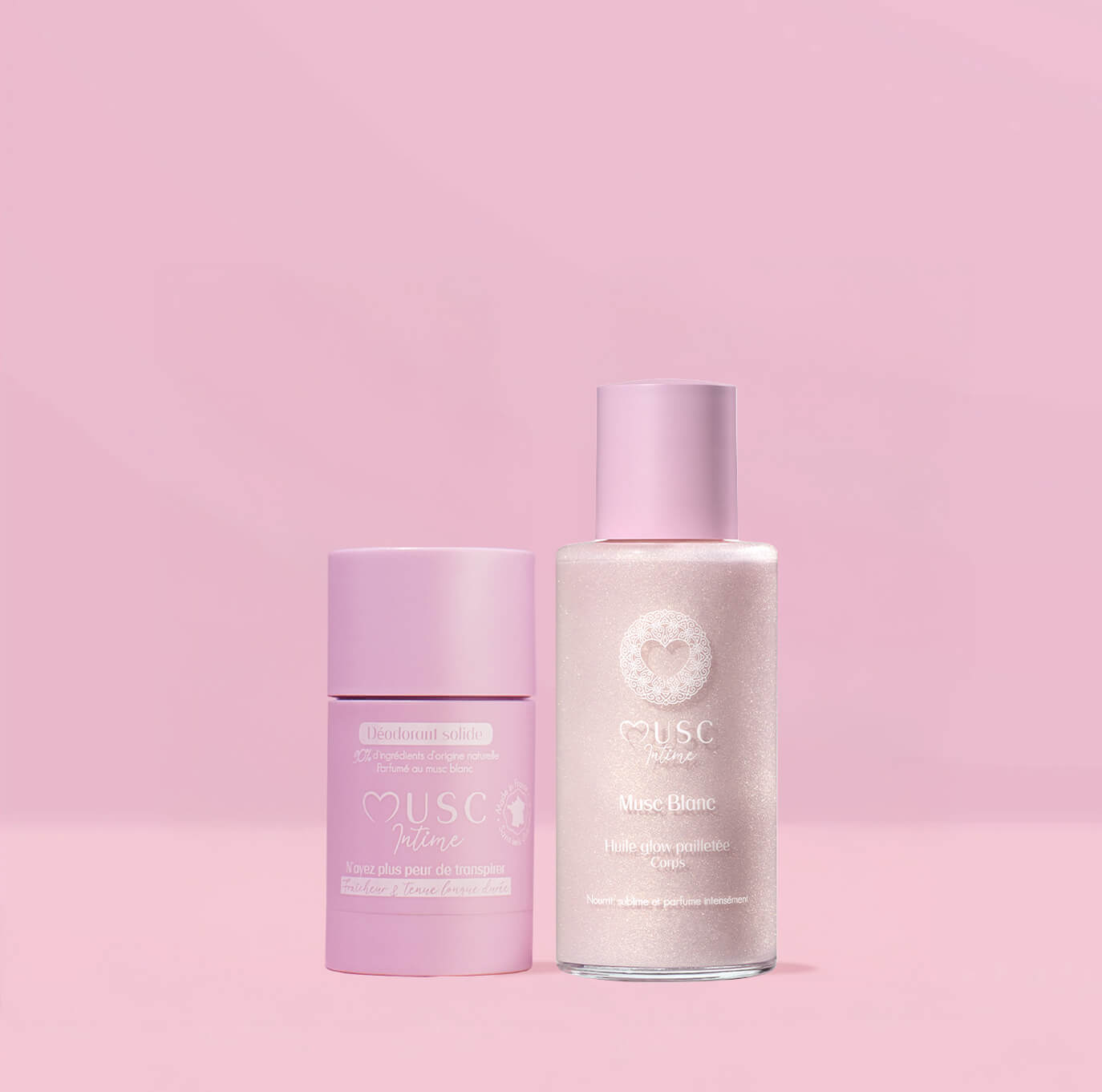 Le Duo Confort et Glow Musc Blanc