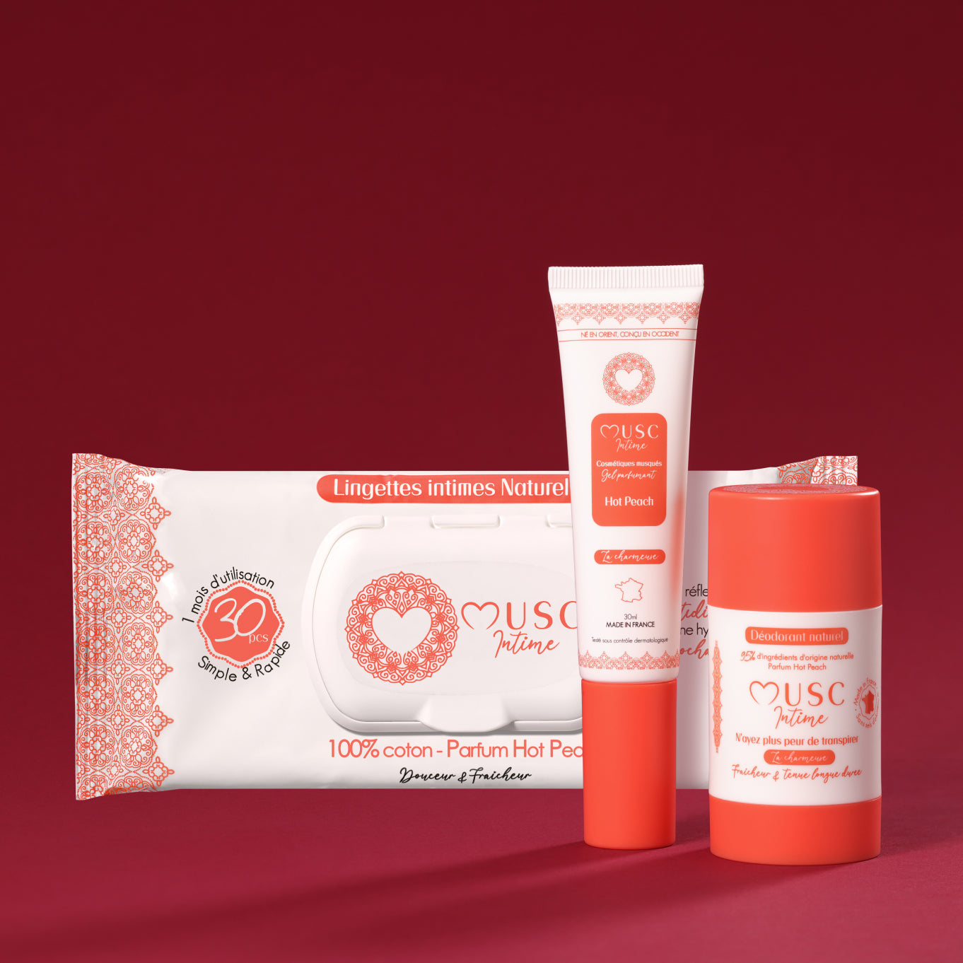 Les Indispensables à la Hot Peach