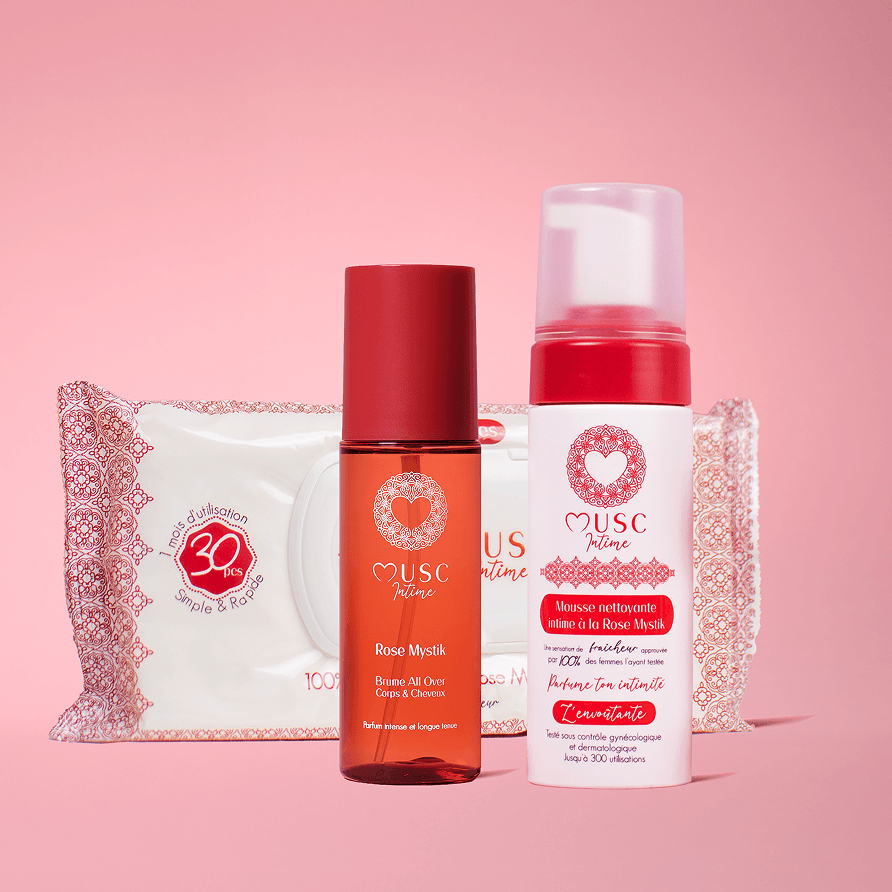 Ma routine fraîcheur parfumée à la Rose Mystik
