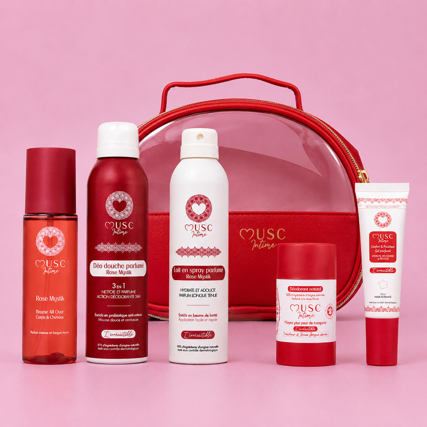 Mes essentiels à la Rose Mystik