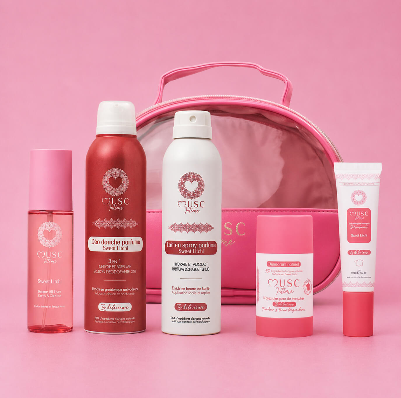Mes essentiels au Sweet Litchi