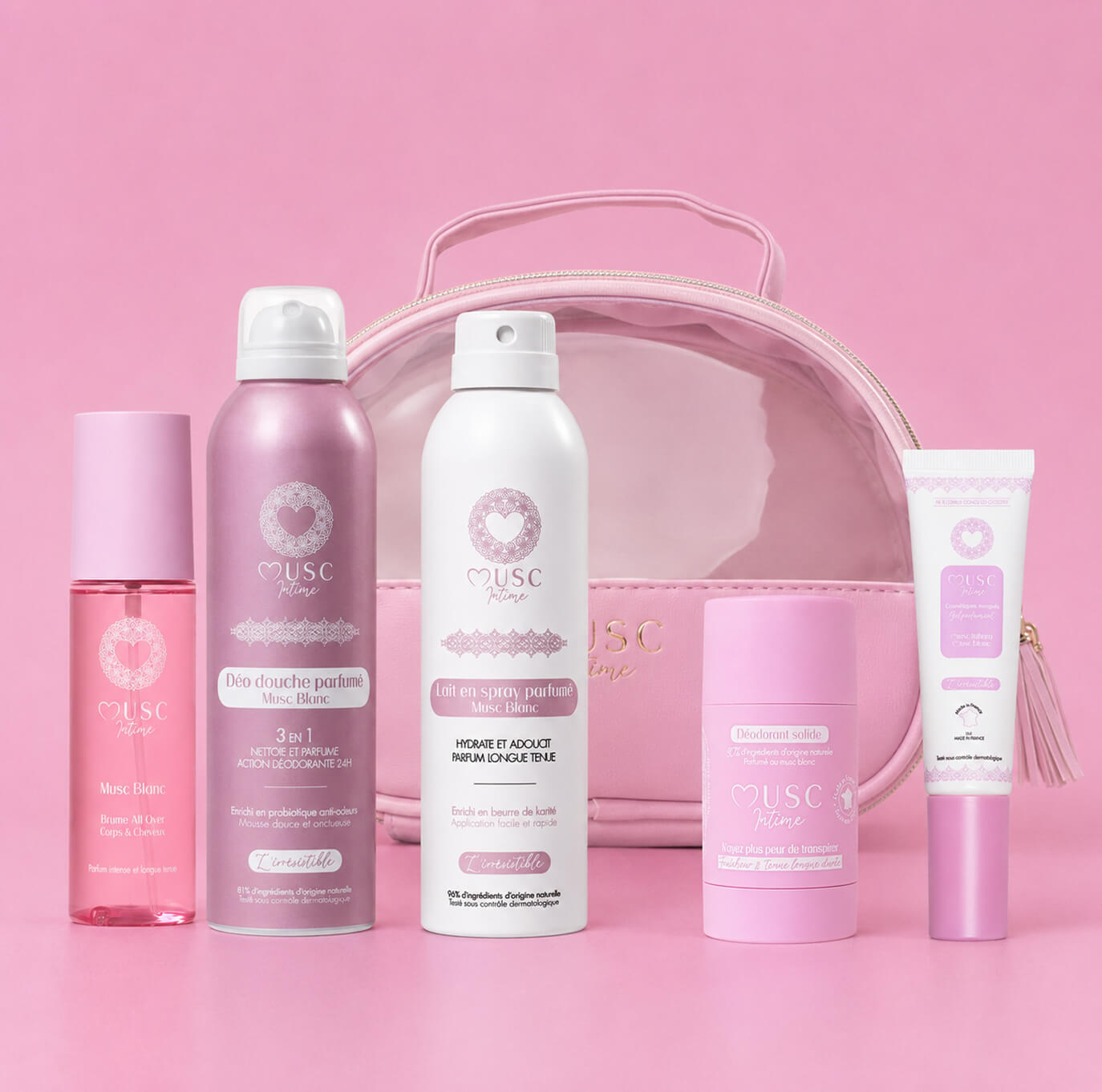 Mes essentiels au Musc Blanc