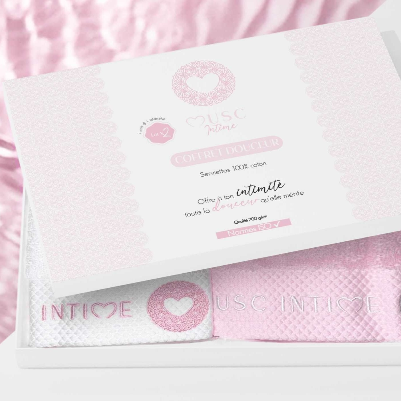 Serviette intimité (x2)