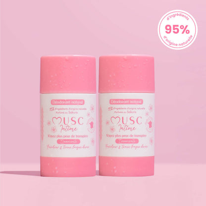 2 déodorants au Sakura