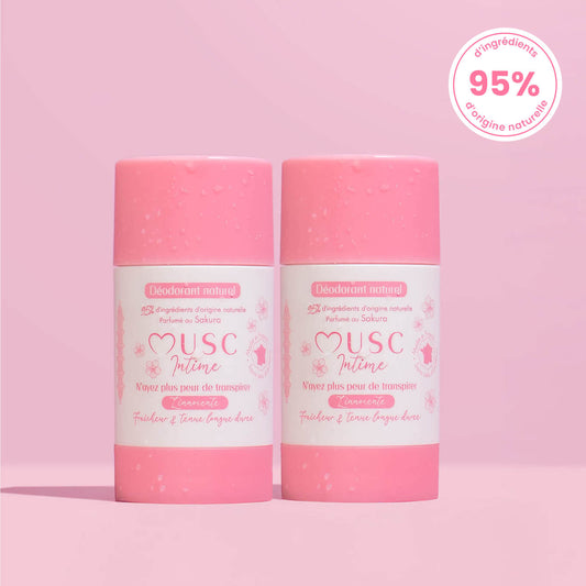 2 déodorants au Sakura