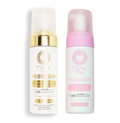 Mousse nettoyante Intime Monoï Oriental - La Rayonnante