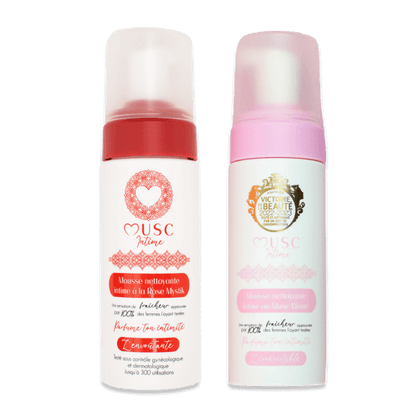 Mousse nettoyante Intime Rose Mystik - l'Envoûtante