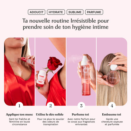 Parfum cheveux à la Rose Mystik - L'envoûtante