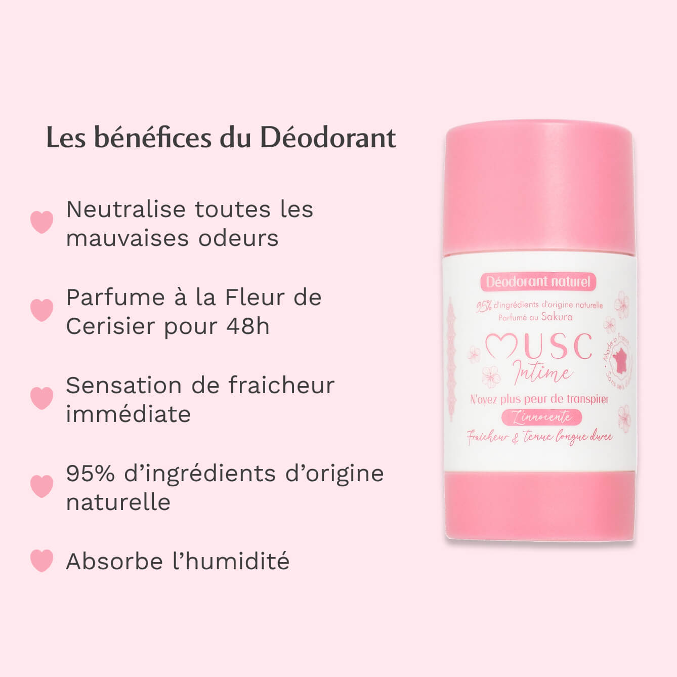 Déodorant Solide Sakura