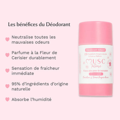 3 déodorants au Sakura