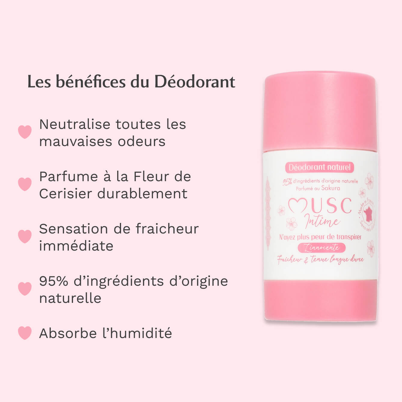 2 déodorants au Sakura