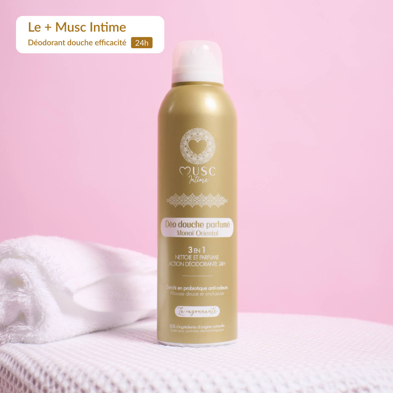 Déo douche parfumé Monoï Oriental - la Rayonnante