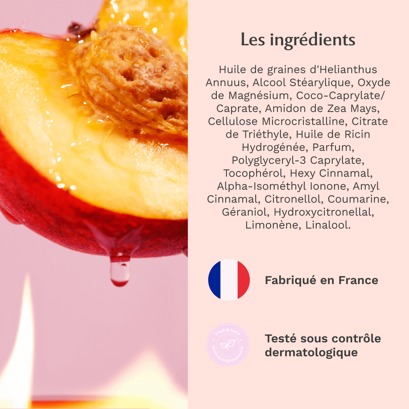 Déodorant Solide Hot Peach