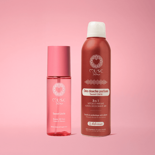 Duo Brume et Deo Douche au Sweet Litchi