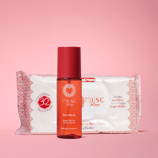 Duo Brume et Lingettes à la Rose Mystik
