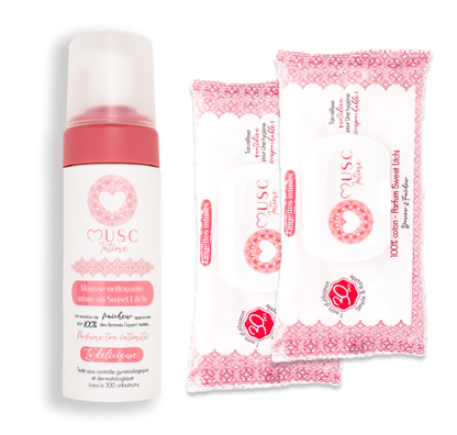 Mousse nettoyante Intime au Sweet Litchi - la Délicieuse