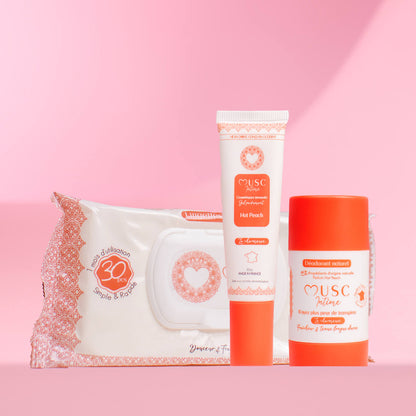 Les Indispensables à la Hot Peach
