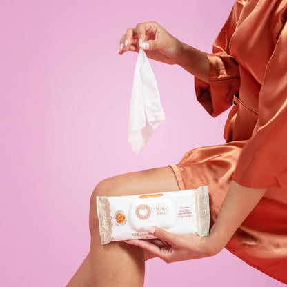 Gel Parfumant + Lingettes toilette Intime à L'Amber Flower