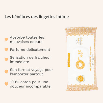 Lingettes toilette Intime Crazy Passion - la Pulpeuse