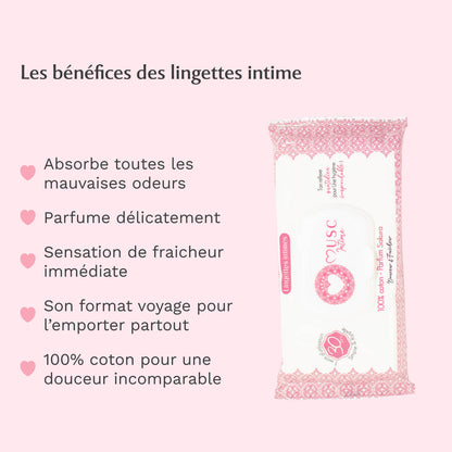 Lingettes toilette Intime au Sakura - l'Innocente