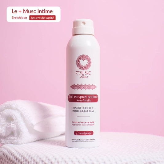 Lait en spray parfumé Rose Mystik - l'Envoûtante