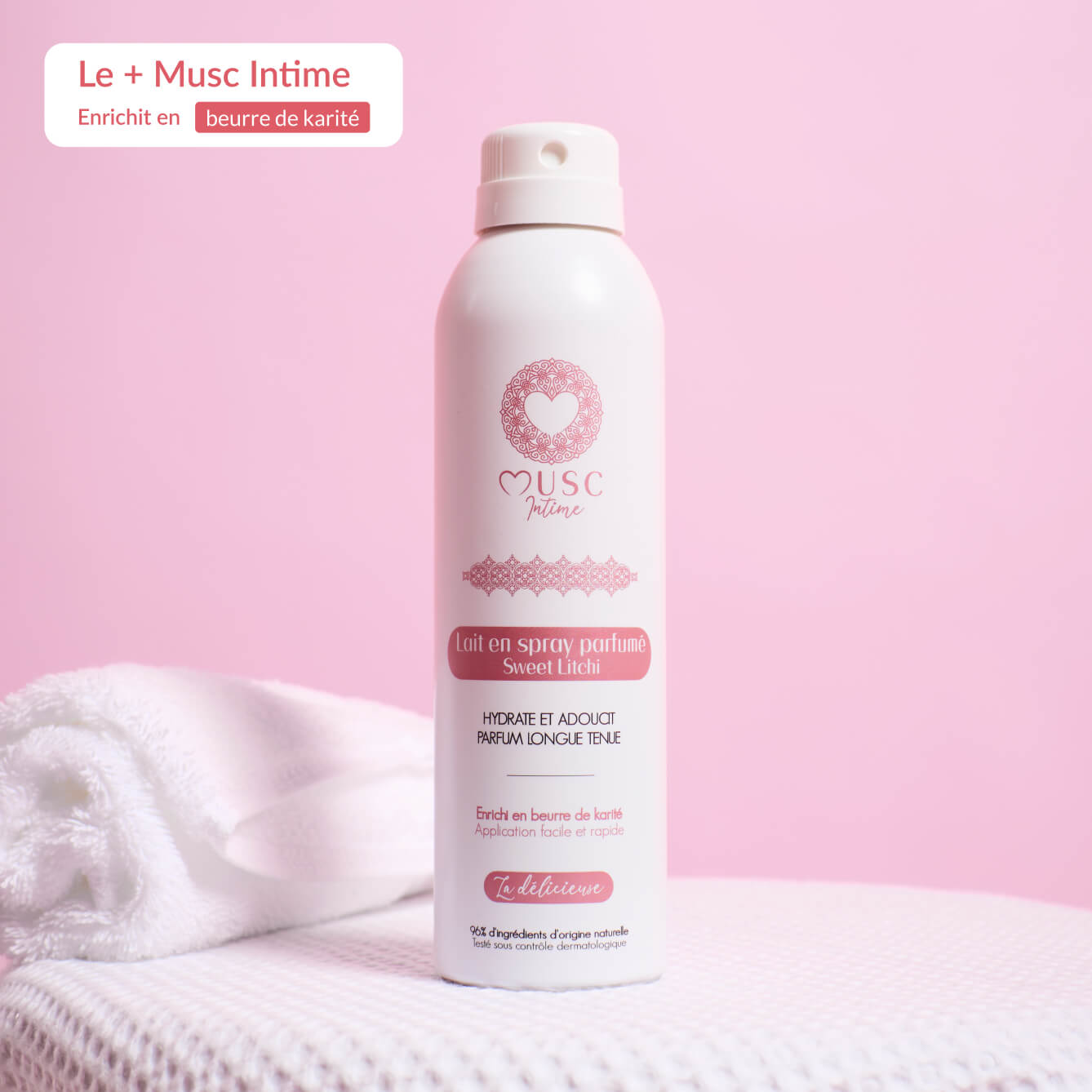 Lait en spray parfumé au Sweet Litchi - la Délicieuse