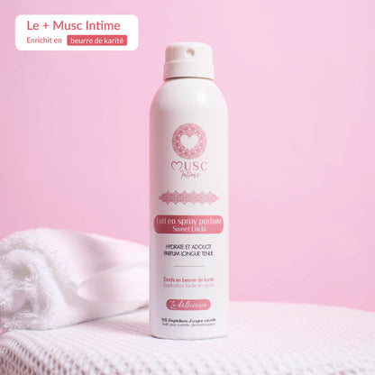 Lait en spray parfumé au Sweet Litchi - la Délicieuse