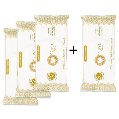 Lingettes toilette Intime au Monoï Oriental - la Rayonnante