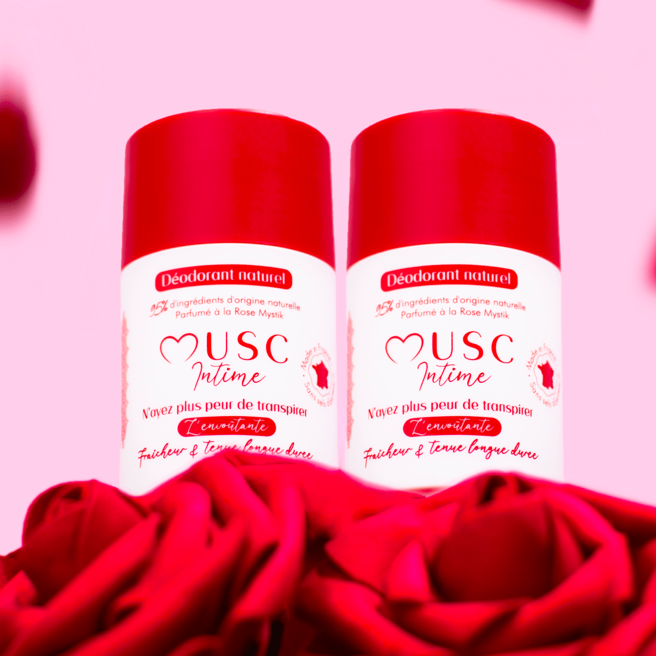 Déodorant solide à la Rose Mystik (50g)
