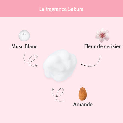 Mousse nettoyante Intime au Sakura - l’Innocente