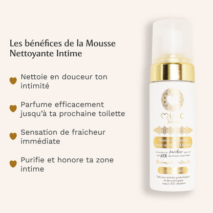 Mousse nettoyante Intime Monoï Oriental - La Rayonnante