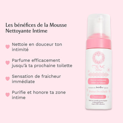 Mousse nettoyante Intime au Sakura - l’Innocente