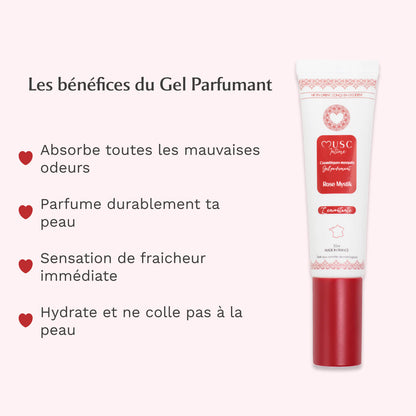 Lingettes toilette Intime et Gel parfumant à la Rose Mystik