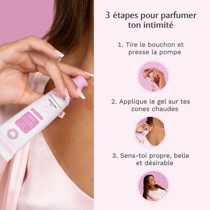 Déodorant solide + Gel Parfumant au Musc Blanc