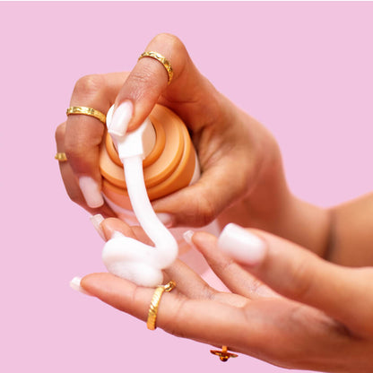 Mousse nettoyante Intime Amber Flower - la Précieuse