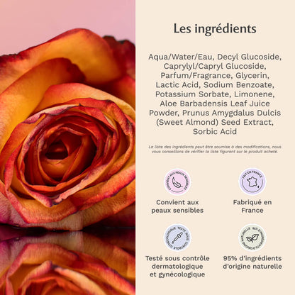 Mousse nettoyante Intime Amber Flower - la Précieuse