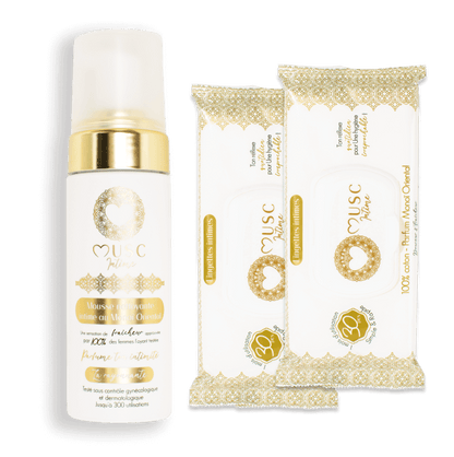 Mousse nettoyante Intime Monoï Oriental - La Rayonnante
