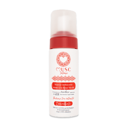 Mousse nettoyante Intime Rose Mystik - l'Envoûtante