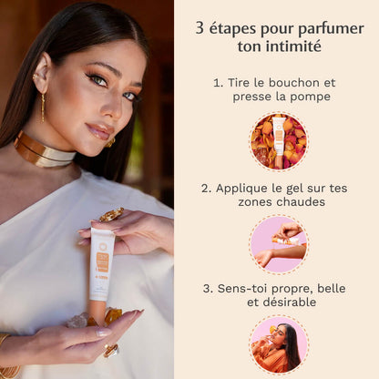 Gel parfumant la Précieuse - Amber Flower