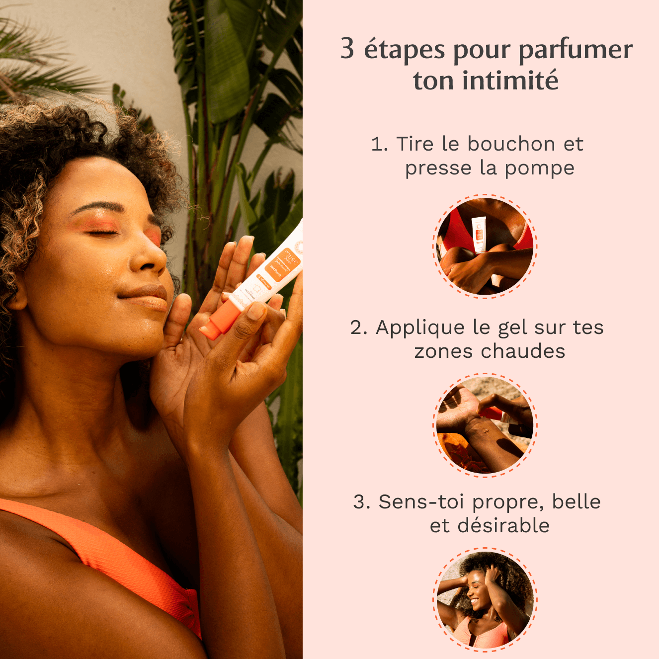 Musc Intime Hot Peach