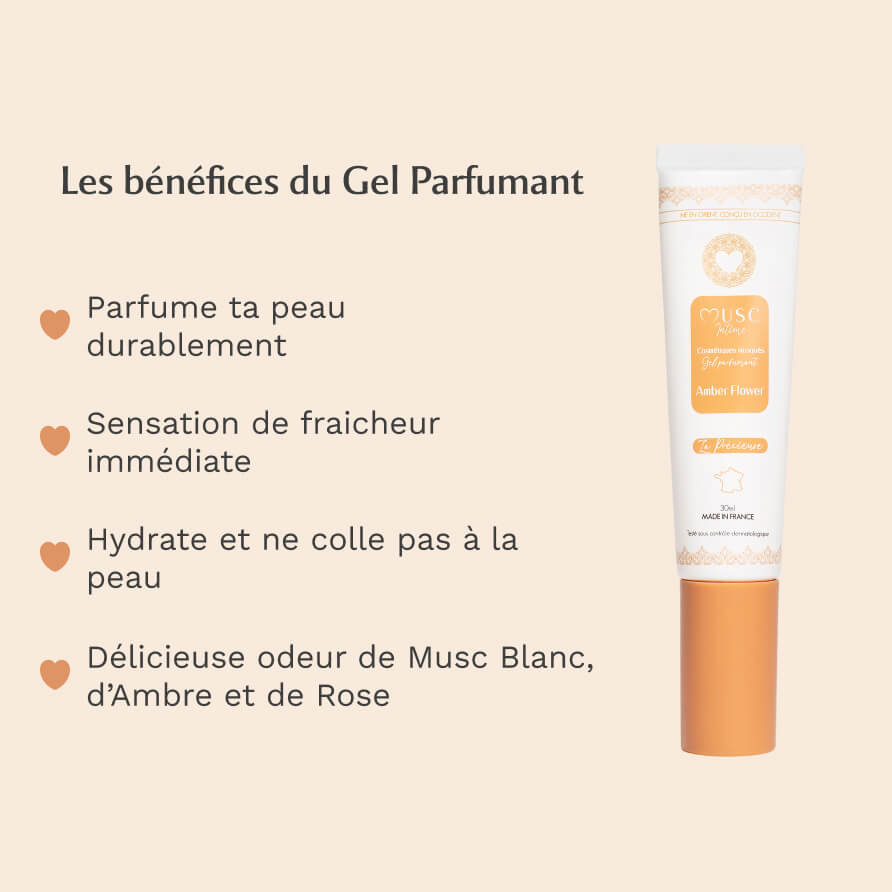 Gel parfumant la Précieuse - Amber Flower