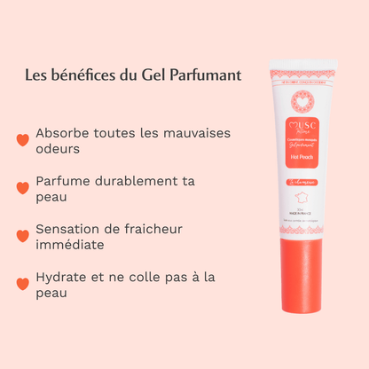 Gel parfumant la Charmeuse - Hot Peach