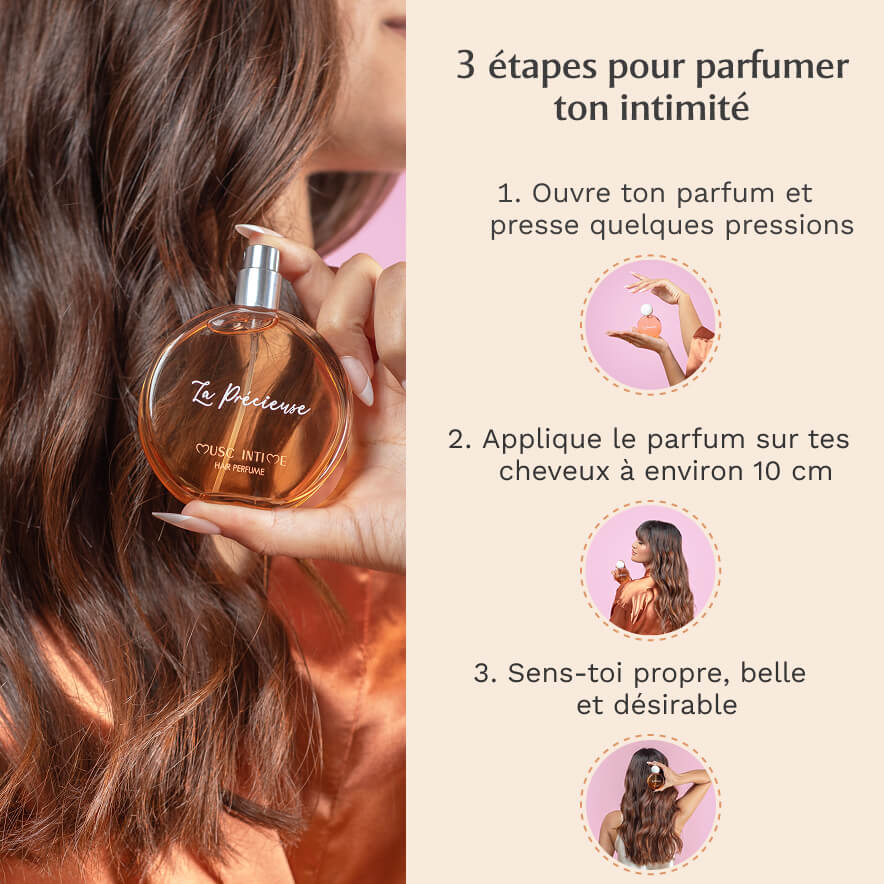 Parfum cheveux à L'Amber Flower