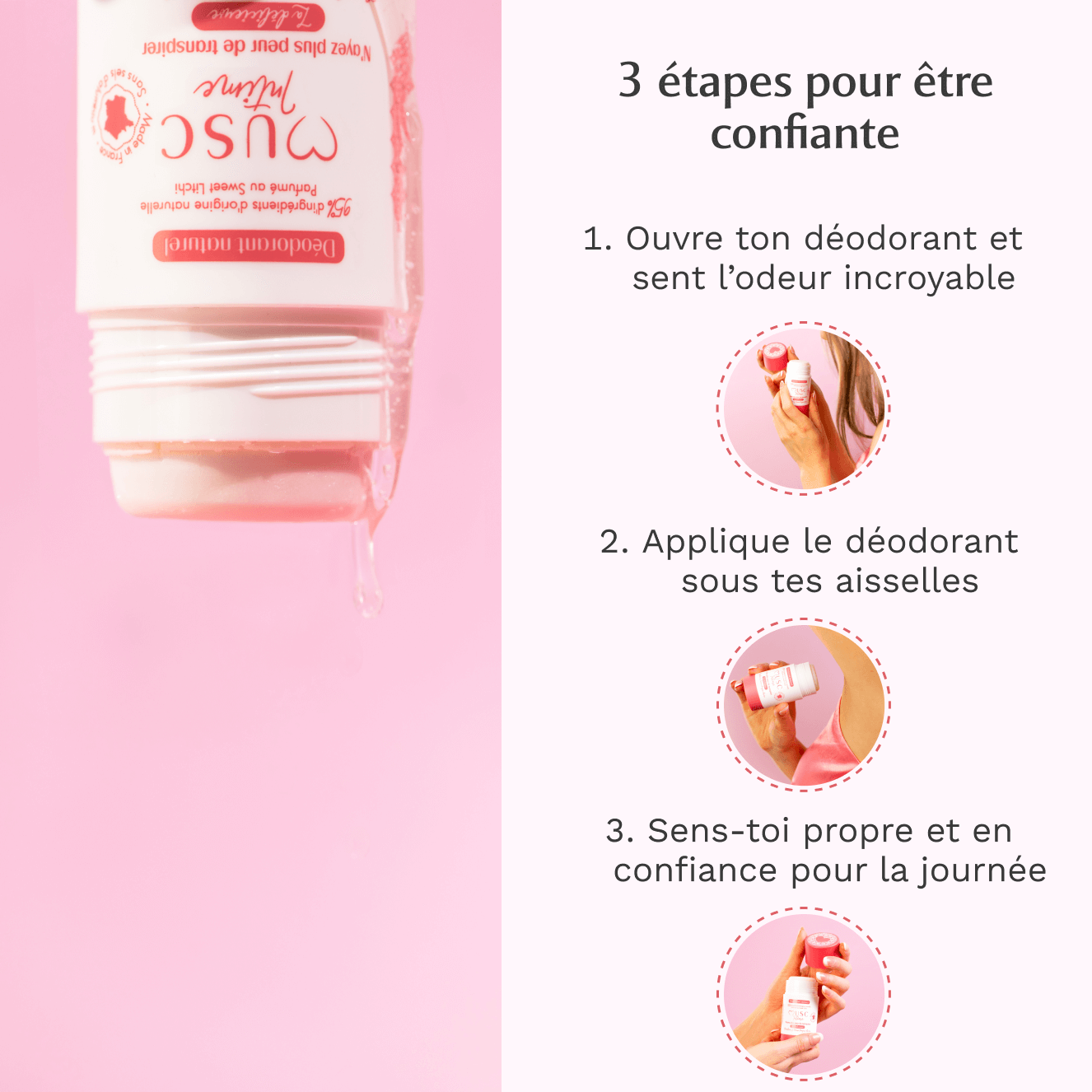 Déodorant Solide Sweet Litchi